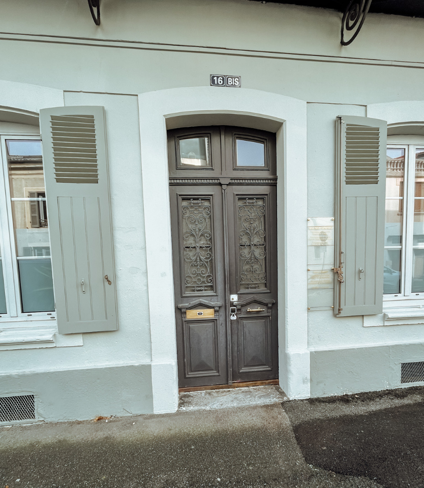 Photo de l'entrée du cabinet à Tarbes